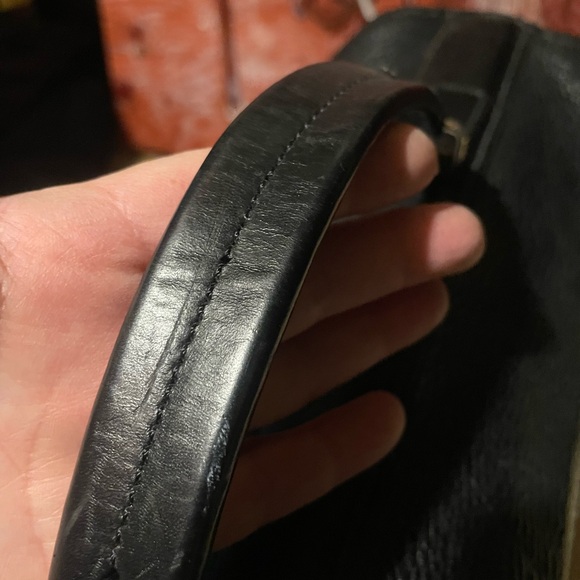 Roots 3 section leather briefcase - Picture 10 of 16